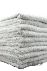 a stack of soft microfiber cloths